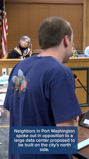61K views · 145 reactions | Neighbors in Port Washington spoke out in opposition to a large data center proposed to be built on the city’s north side. Read more: https://www.tmj4.com/news/ozaukee-county/port-washington-neighbors-take-complaints-on-proposed-data-center-to-common-council | TMJ4 News | Facebook
