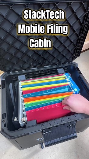 JDC DAY 27: Stacktech Mobile Filing Cabinet! Last week a follower commented about wanting a way to store some files in his rolling box so today I made an easy to install mobile filing cabinet kit! Get organized by going to weihedesigns.com #weihedesigns #januarydesignchallenge #toughbuilt #toughbuiltstacktech #stacktech #stacktechmod #stacktechmods #mobilefilingcabinet #filingcabinet @TOUGHBUILT® INDUSTRIES INC.