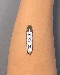 1.8M views · 709 reactions | A tattoo that speaks from the heart  | Makeup Lessons | Facebook