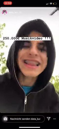 DATA LUV 250.000 € Musikvideo😱 | Ufo361 Stories