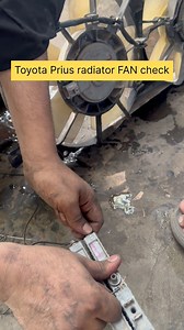 Toyota Prius radiator fan check #toyota #radiator #fans #wiringinstallation #wiring #WiringSolutions #viewersfriendsfollowersnonfollowers #reelsviralシ #fypシ゚viralシ #unfreezmypage #foryoupagereels #viralreelsfacebook #HavalPakistan #growmyaccountfast #hybrid | Muhammad Rohail