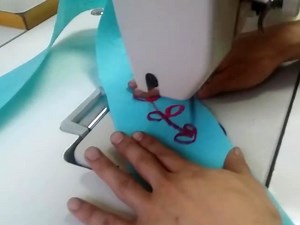 兄弟牌861单针绣花机/补针机操作视频