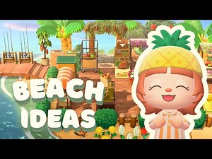 10 NEW Beach Decor Ideas for ACNH 🏝️