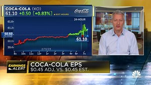 Watch CNBC's full interview with Coca-Cola CEO James Quincey on fourth-quarter earnings