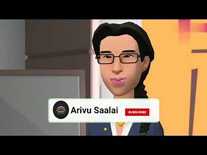 Tamil conversation (animated) with English subtitles|Part1|#spokentamil through English|Arivu Saalai