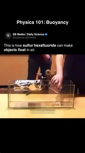 389K views · 5.7K reactions | Sulfur hexafluoride (SF₆) is an...