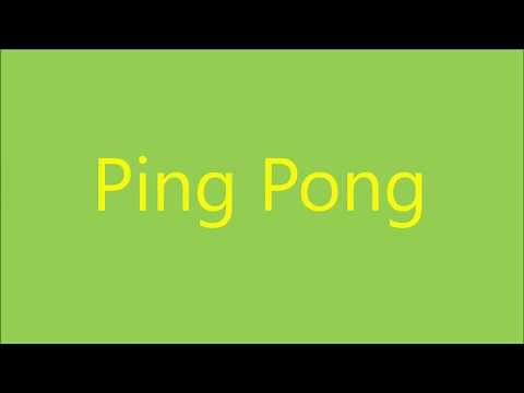 Ping Pong
