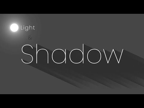 Light & Shadow Text Shadow Animation using Javascript