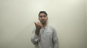 Watch how to sign 'anyplace' in American Sign Language.