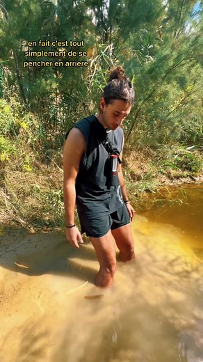 Survivre face à du sables mouvants ! 😰 #tutorial #tuto #quicksand #survie #bushcraft #wildlife #nature