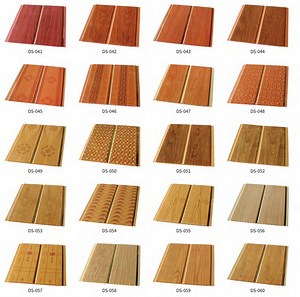 [Hot Item] 2024 Factory Price Wood Color Laminated PVC Wall Panel Ceiling for Office