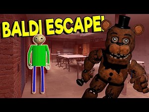 BALDI'S BASICS HAUNTED SCHOOL SURVIVAL! - Garry's Mod Survival Gameplay - Gmod Baldi's Basics