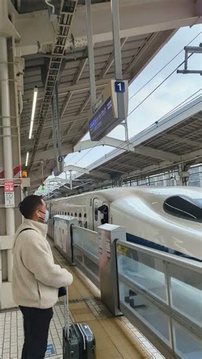 20251230 東海道新幹線 京都駅ホーム 出発