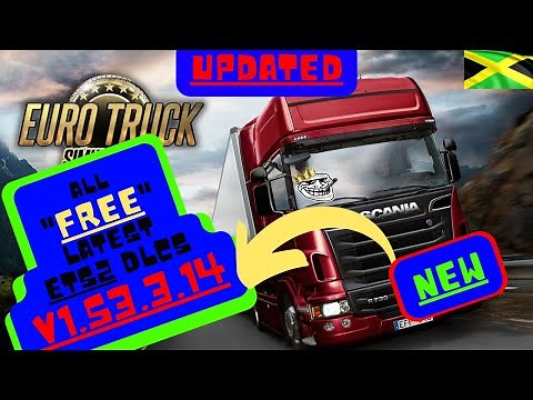 🔥💥ALL DLC's FREE LATEST (v1.53.3.14) FOR ETS2 🚛😈 || EURO TRUCK SIMULATOR || NO CLICKBAIT👌
