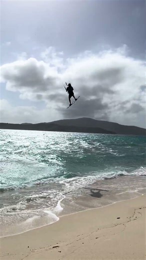 Riding the Waves in a Kite Surfing Paradise: Necker Island Adventure 🌴💨🌊
