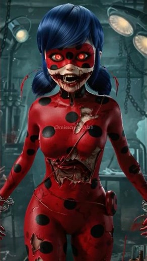 Miraculous: Horror Version #creepy #scary