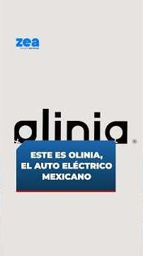 Este es Olinia, el auto eléctrico mexicano | Noticias con Zea | Shorts