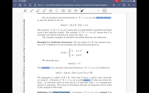 Beck - First-Order Methods 2.1