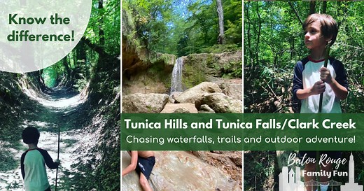 Tunica Hills and Tunica Falls/Clark Creek - Outdoor Adventures -