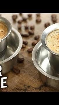 Filter Coffee Recipe/How to make Filter Coffee at home. Quick and easy Filter Coffee Recipe.