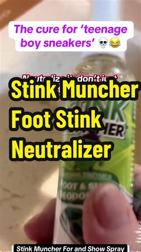 Say goodbye to funky feet and stinky shoes — meet Stink Muncher, the hilarious little monster that actually works! This enzyme-powered foot & shoe deodorizer attacks odors at the source instead of just covering them up. Just a few spritzes inside sneakers, boots, gym bags, cleats, or even work shoes, and the stink is gone — naturally. Made in the USA, non-toxic, and safe for the whole family, this 4-oz spray delivers hundreds of spritzes of fresh, clean odor elimination. Perfect for athletes, te