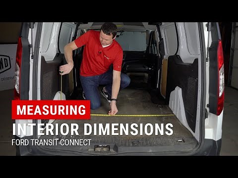Ford Transit Connect (LWB) Interior Measurements