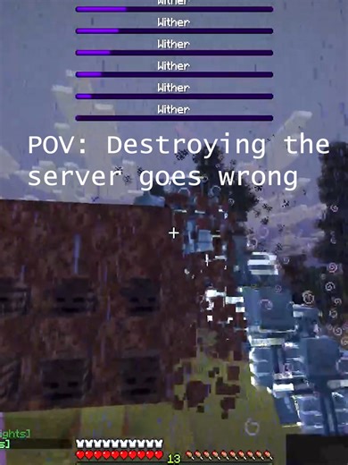 POV: When Destroying the Server Goes Wrong in Minecraft
