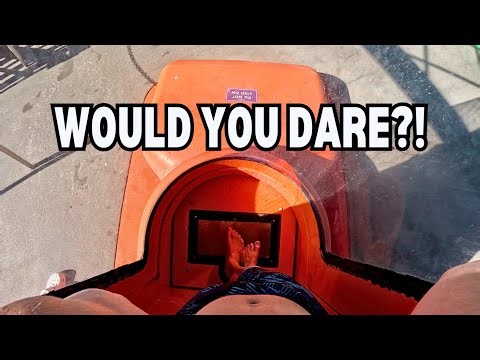Aquatica Orlando - Ihu's Breakaway Falls Trapdoor Slide POV!