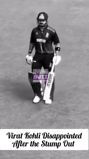 Virat Kohli Disappointed After the Stump Out 💔 #viratkohli #vht2025 #cricket | IWMBuzz