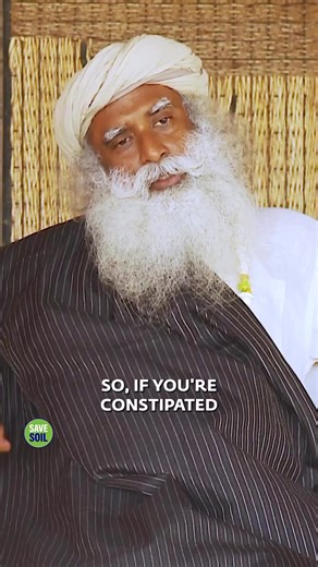 A Natural Cure for Constipation & Diarrhea | Sadhguru