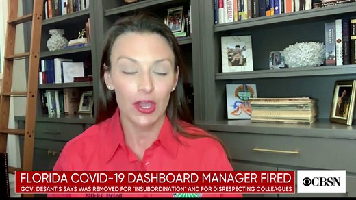 Florida's COVID-19 dashboard manager fired, says she voiced concerns over manipulated data