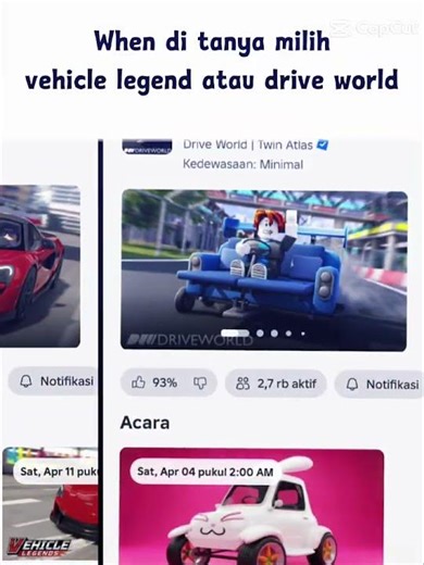 aslinya aku suka dua duanya besok versi vehicle legend ya😼#jj #fypシ