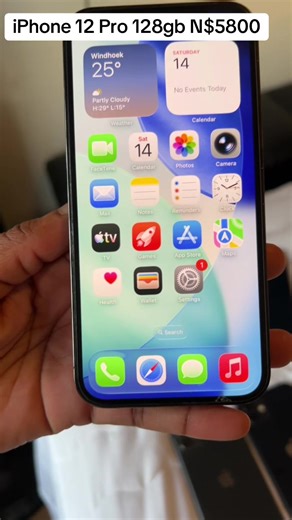 iPhone 12 Pro 128GB Available for N$5800