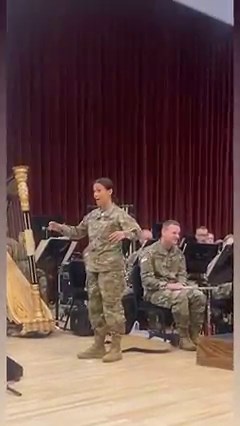 415K views · 7.8K reactions | Sgt. First Class Rachel Farber brings life to the role of Olympia, a mechanical doll, in this rehearsal clip of an aria from Jacques Offenbach’s opera, The Tales Of Hoffman. #opera #soprano #concertband #armybands #armymusic | The United States Army Field Band | Facebook