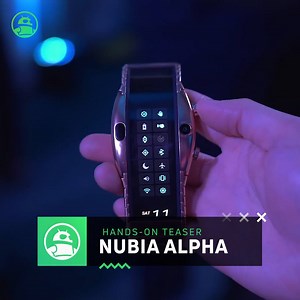 Hands-on: The Nubia Alpha is so weird it’s cool. Watch the full video here: http://andauth.co/ismVaz | Android Authority