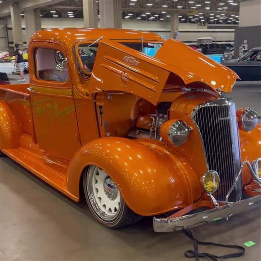 1937 Chevy Pickup at Mecum Dallas #sickslammedtrucks | SICK Slammed Trucks