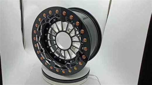 15x7 4/156 UTV Wheel Side by Sides 4x4 Beadlock Wheels Rims for Polaris RZR Pro XP Turbos