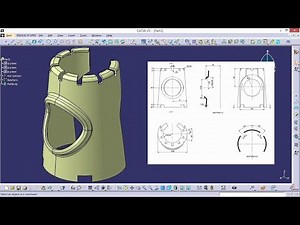 Catia Simple Surface Design for Beginners
