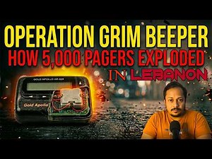 The Pager Attack Explained I Inside Operation Grim Beeper I How 5,000 Pagers Exploded I