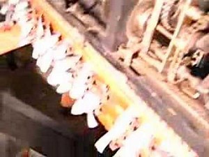 Player piano vacuum motor