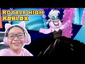 Sunset Island Pageant in Royale High Roblox!!! - I'm Ursula!!!