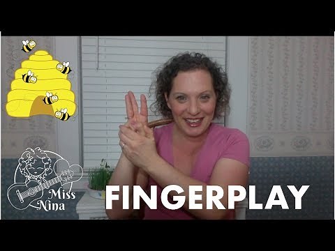 Children's Song: Here Is A Beehive - Fingerplay for Toddlers & Preschool Kids - Counting