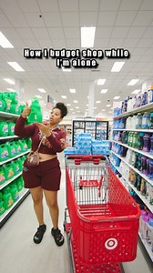 Shopping hit different spending his money 🤑😇 #shopping #target #budget #relatable #reality #couplecomedy #relationships | Terrill Alphonso Bams