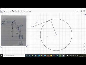 Creating Mechanical Mechanism in geogebra Classic