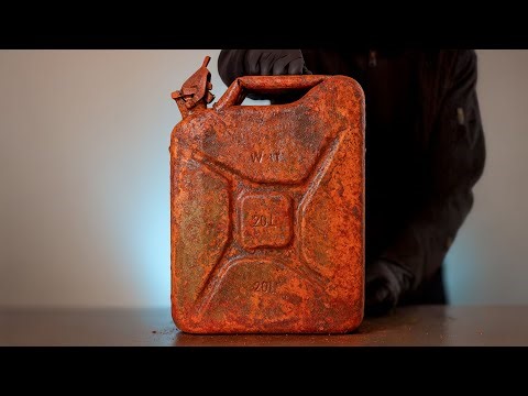 RUSTY Petrol Tank Gets a Second Life — Unbelievable Restoration Before & After