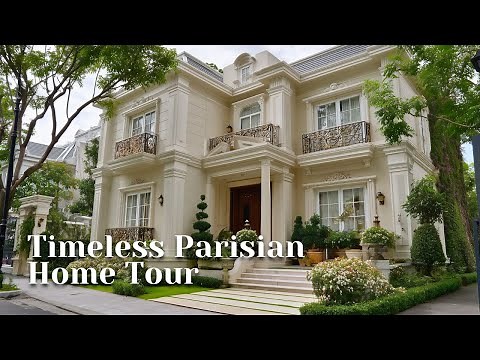 Timeless Parisian Home Tour | Elegant French Interior & Chic Classic Decor Ideas