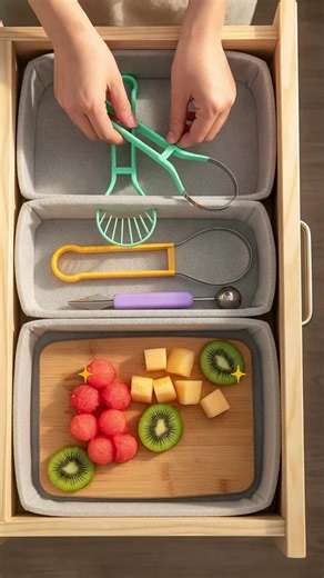 3-Piece Multifunctional Fruit Stainless Steel Meat Removal Tool Set, Durable Kitchen Utensils for Easy Food Prep