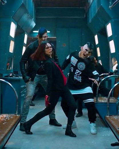 DELIVERING a Princess, DESTROYING Vampires with a GATLING GUN? Russia's Craziest Monster Train Fight