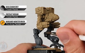 [邓肯涂装学院] Clan Wolf Beta Galaxy Battlemech for Battletech