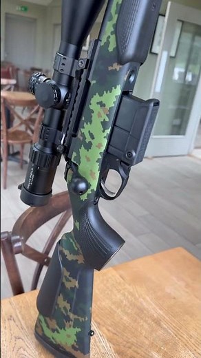 The new camo Tikka T3X CTR in 6.5 Creedmoor! #rifle #Tikka #t3x #boltaction